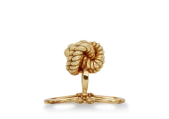 18Kt geelgouden knoopoorstekers