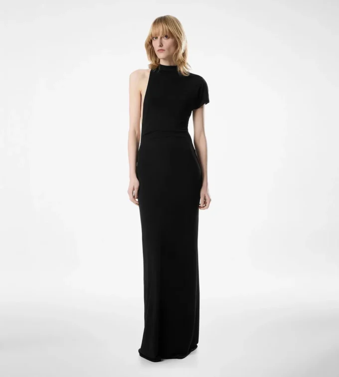 Asymmetrische avondjurk Asymmetrische avondjurk