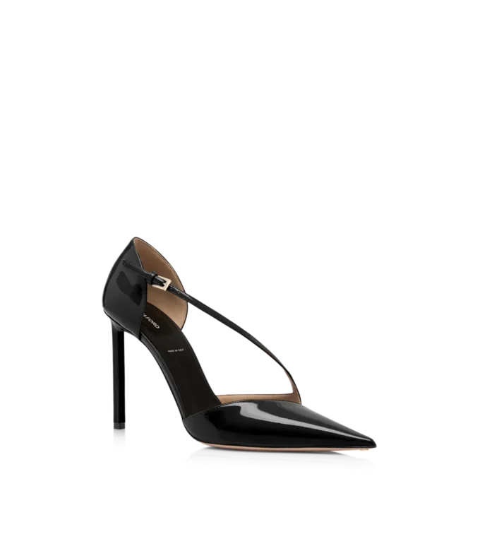 Asymmetrische pump van lakleer Asymmetrische pump van lakleer