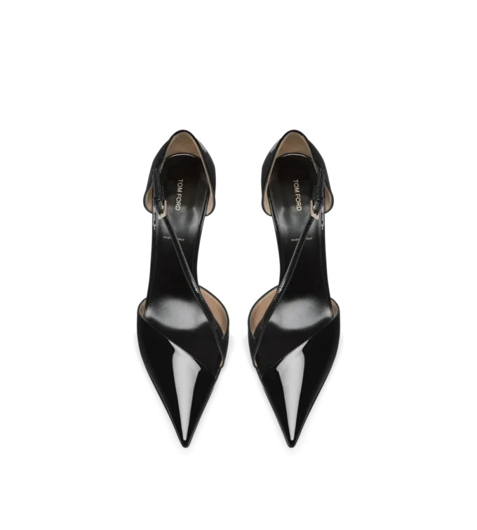 Asymmetrische pump van lakleer Asymmetrische pump van lakleer