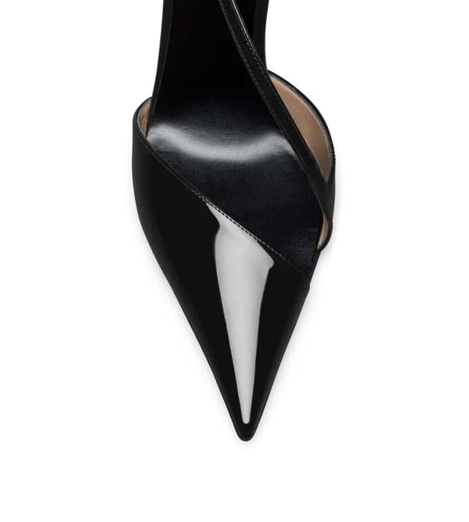 Asymmetrische pump van lakleer Asymmetrische pump van lakleer