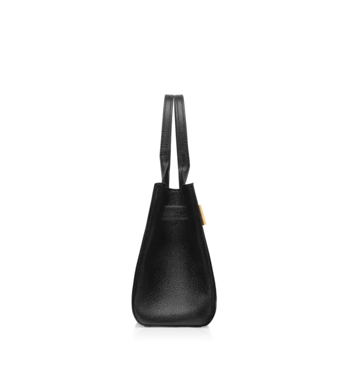 Audrey Small Tote van generfd leer Audrey Small Tote van generfd leer