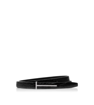 Bedrukte Croc Slim T-riem Bedrukte Croc Slim T-riem