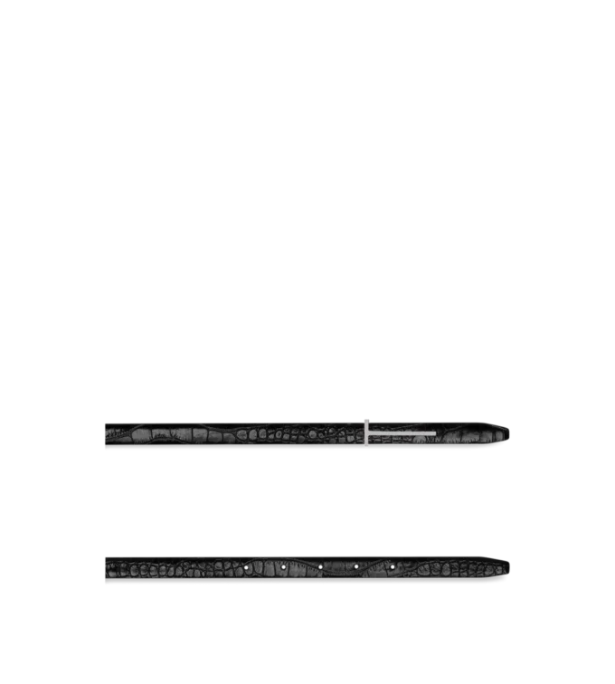 Bedrukte Croc Slim T-riem Bedrukte Croc Slim T-riem
