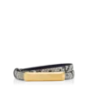 Bedrukte Python Bar Belt