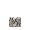 Bedrukte Python Tara compacte portemonnee Bedrukte Python Tara compacte portemonnee