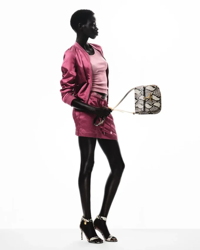 Bedrukte Python Tara Mini Crossbody Bedrukte Python Tara Mini Crossbody