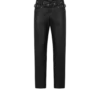 Bikerbroek van generfd leer Bikerbroek van generfd leer