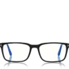 Blauwblokkende rechthoekige optische bril