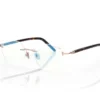 Blauwblokkende rechthoekige optische bril Blauwblokkende rechthoekige optische bril