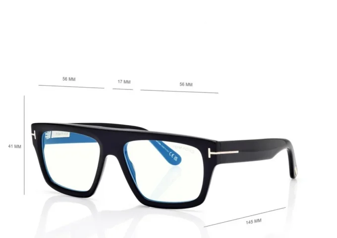 Blauwblokkende rechthoekige optische bril Blauwblokkende rechthoekige optische bril