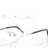 Blauwblokkende rechthoekige optische bril Blauwblokkende rechthoekige optische bril