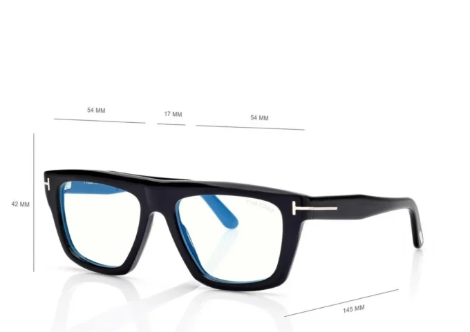 Blauwblokkende rechthoekige optische bril Blauwblokkende rechthoekige optische bril