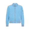 Blouson met kraag van kasjmier suède Blouson met kraag van kasjmier suède