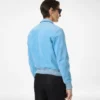 Blouson met kraag van kasjmier suède Blouson met kraag van kasjmier suède