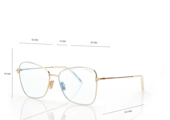Blue Block Butterfly Opticals