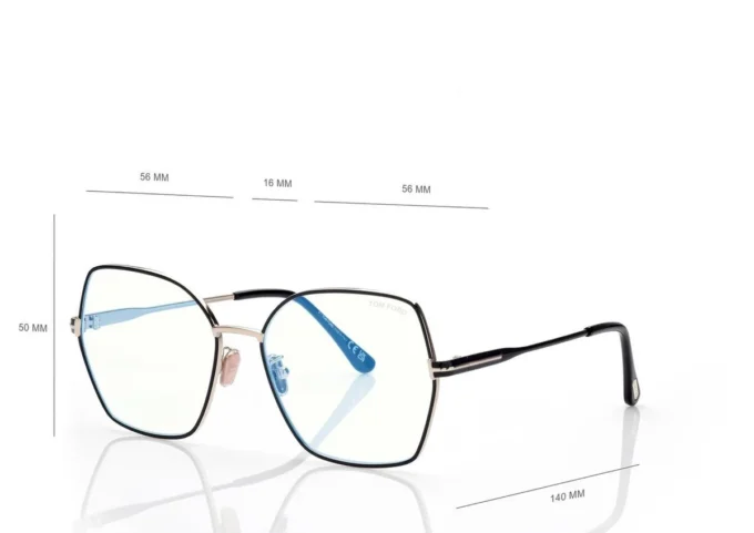 Blue Block Butterfly Opticals