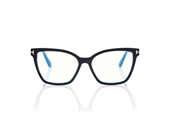 Blue Block Cat Eye-bril