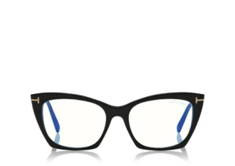 Blue Block Cat Eye-bril