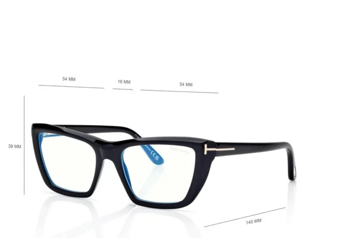 Blue Block Cat Eye-bril Blue Block Cat Eye-bril