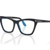 Blue Block Cat Eye Opticals met clip-on zonnebril Blue Block Cat Eye Opticals met clip-on zonnebril