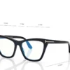Blue Block Cat Eye Opticals met clip-on zonnebril Blue Block Cat Eye Opticals met clip-on zonnebril