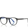 Blue Block ronde optische bril