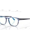 Blue Block ronde optische brillen