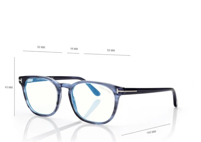 Blue Block ronde optische brillen