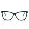Blue Block Soft Cat Eye Opticals Clip on Sun