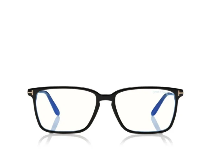 Blue Block Soft Square Shape Opticals