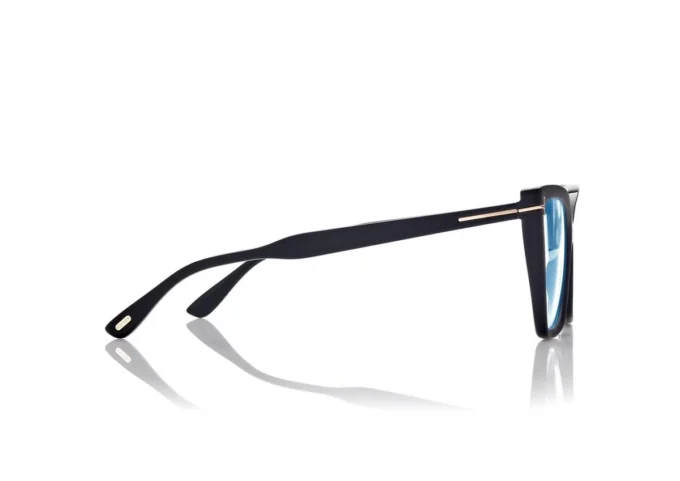 Blue Block Square Cat Eye Opticals