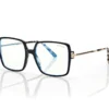 Blue Block Square Opticals