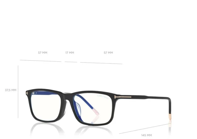 Blue Block Square Opticals