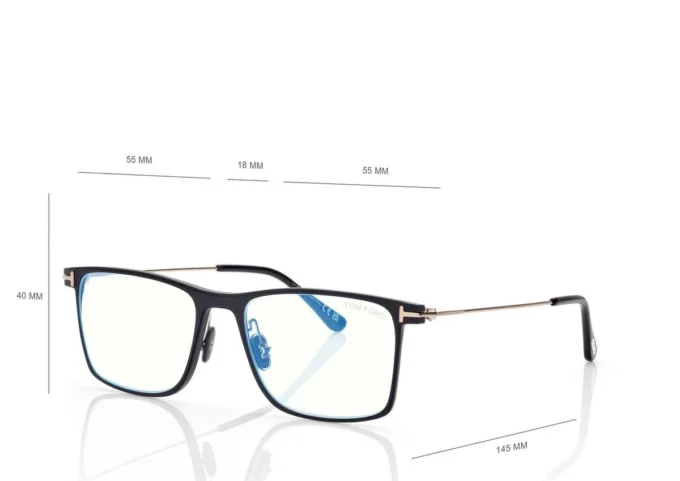 Blue Block Square Opticals