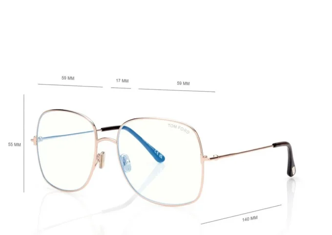 Blue Block Square Opticals Blue Block Square Opticals
