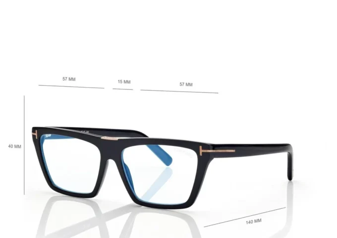 Blue Block Square Opticals