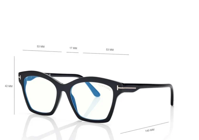 Blue Block Square Opticals