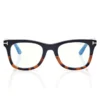 Blue Block vierkante bril met clip-on zonnebril Blue Block vierkante bril met clip-on zonnebril