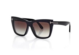 Blue Block vierkante bril met clip-on zonnebril