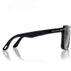 Blue Block vierkante bril met clip-on zonnebril Blue Block vierkante bril met clip-on zonnebril
