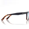 Blue Block vierkante bril met clip-on zonnebril Blue Block vierkante bril met clip-on zonnebril
