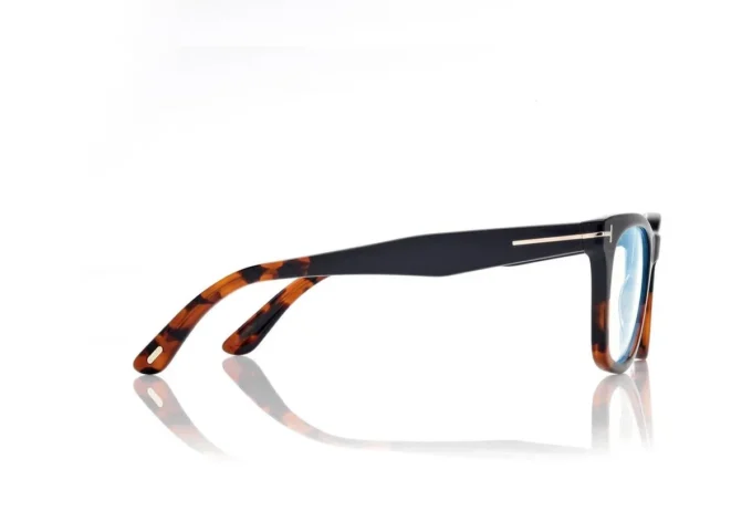 Blue Block vierkante bril met clip-on zonnebril Blue Block vierkante bril met clip-on zonnebril