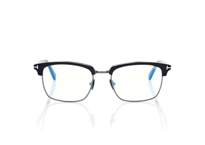 Blue Block vierkante optische bril