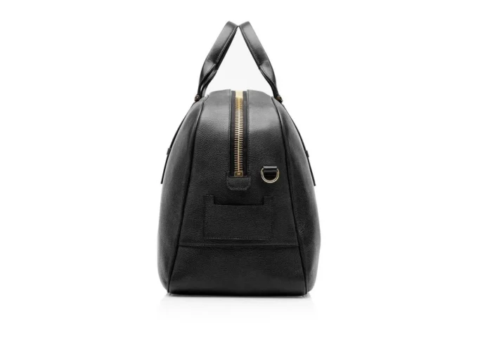 Buckley-bowlingtas van generfd leer Buckley-bowlingtas van generfd leer
