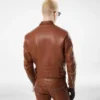 Buffalo Grain Leather Asymmetric Racer Buffalo Grain Leather Asymmetric Racer