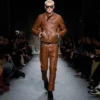 Buffalo Grain Leather Asymmetric Racer Buffalo Grain Leather Asymmetric Racer