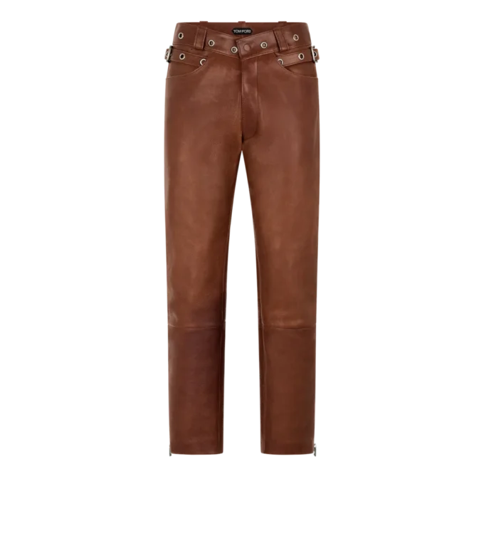 Buffalo Grain Leather Biker Pant Buffalo Grain Leather Biker Pant