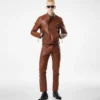Buffalo Grain Leather Biker Pant Buffalo Grain Leather Biker Pant