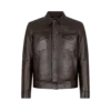 Buffalo Grain Leather Western Jacket